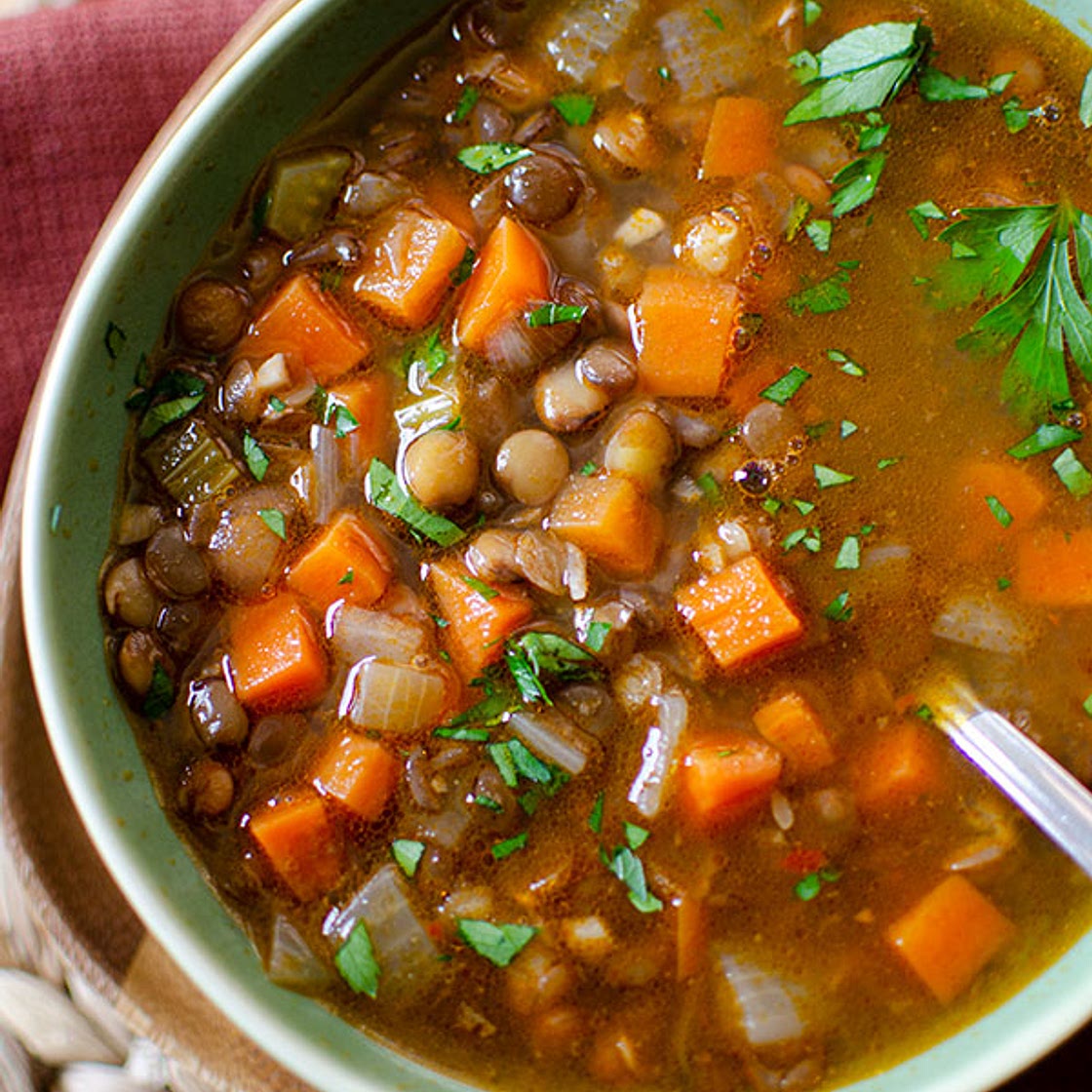 Mediterranean Lentil Soup
