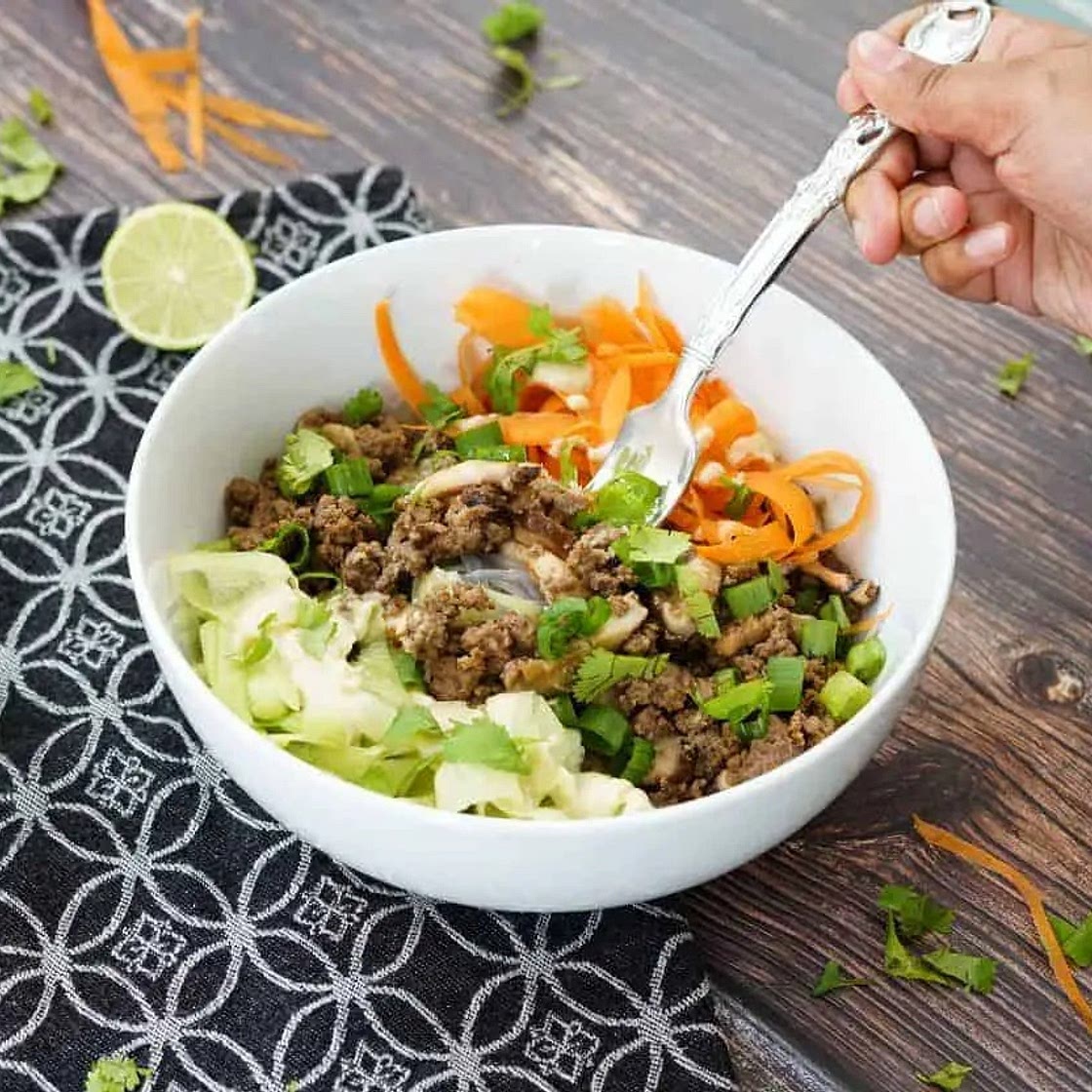 Korean Glass Noodle Recipe with Ground Beef (Paleo, AIP)