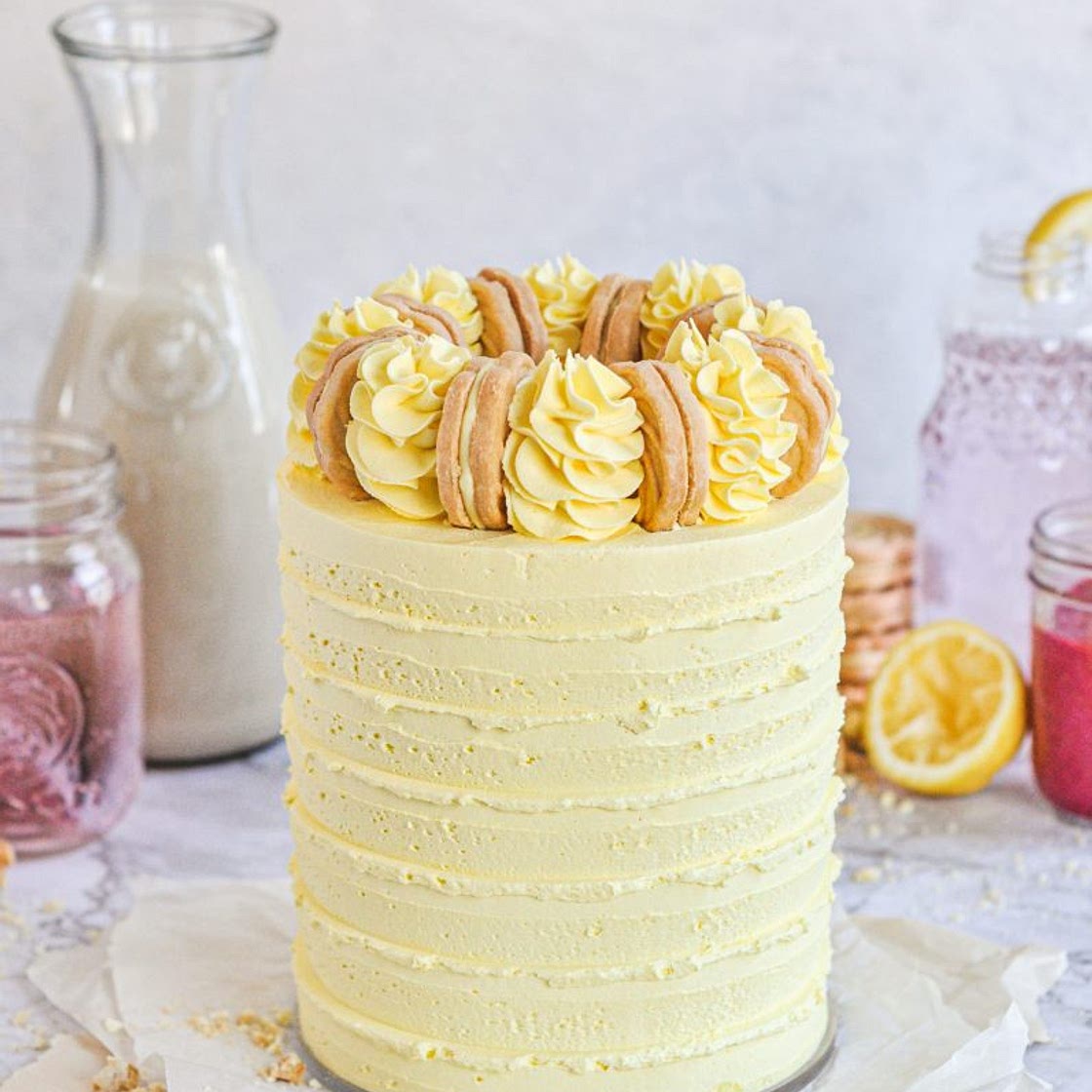 Pink Lemonade Cake