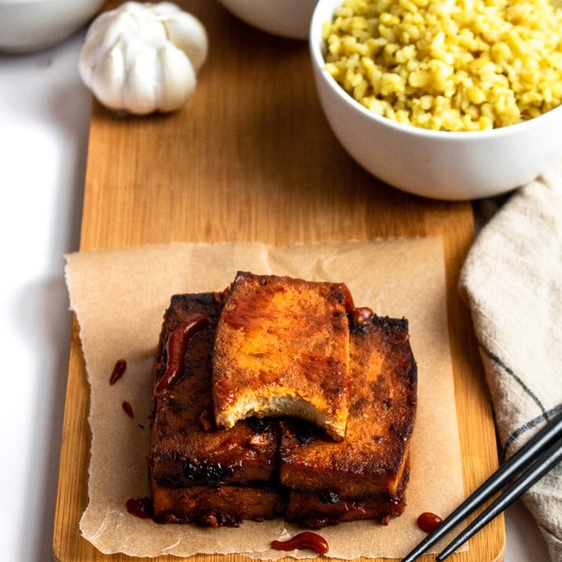 Sweet Chili Tofu Cutlets