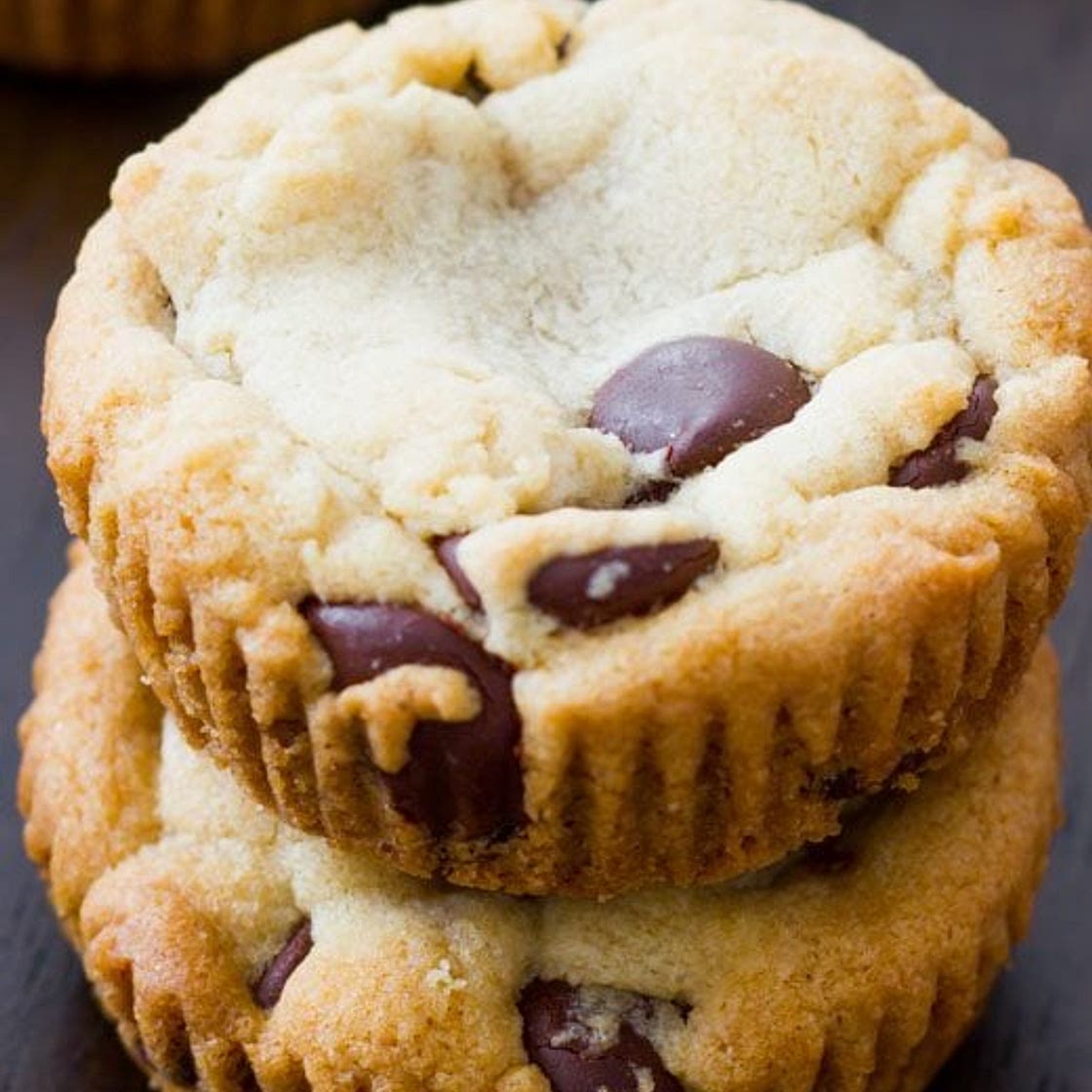 Chocolate Chip Cookie Dough Cupcakes