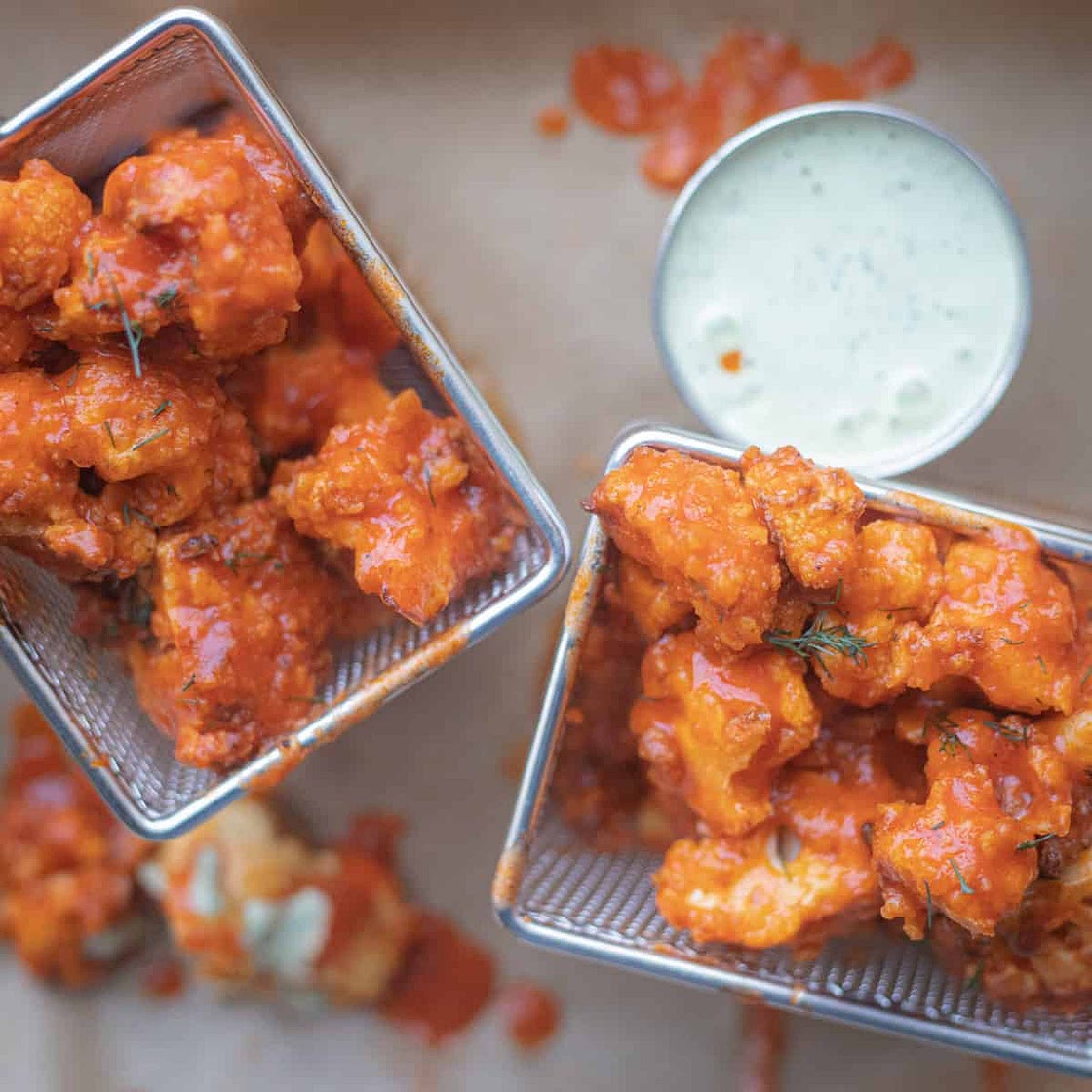 Air Fryer Buffalo Cauliflower Recipe