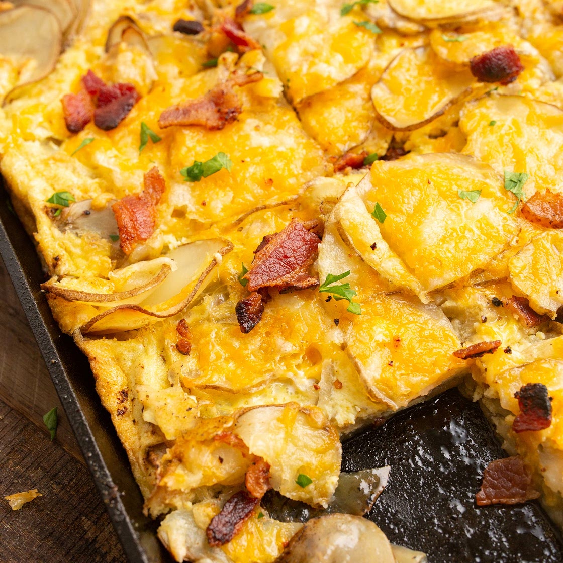 Scalloped Potato Breakfast Casserole
