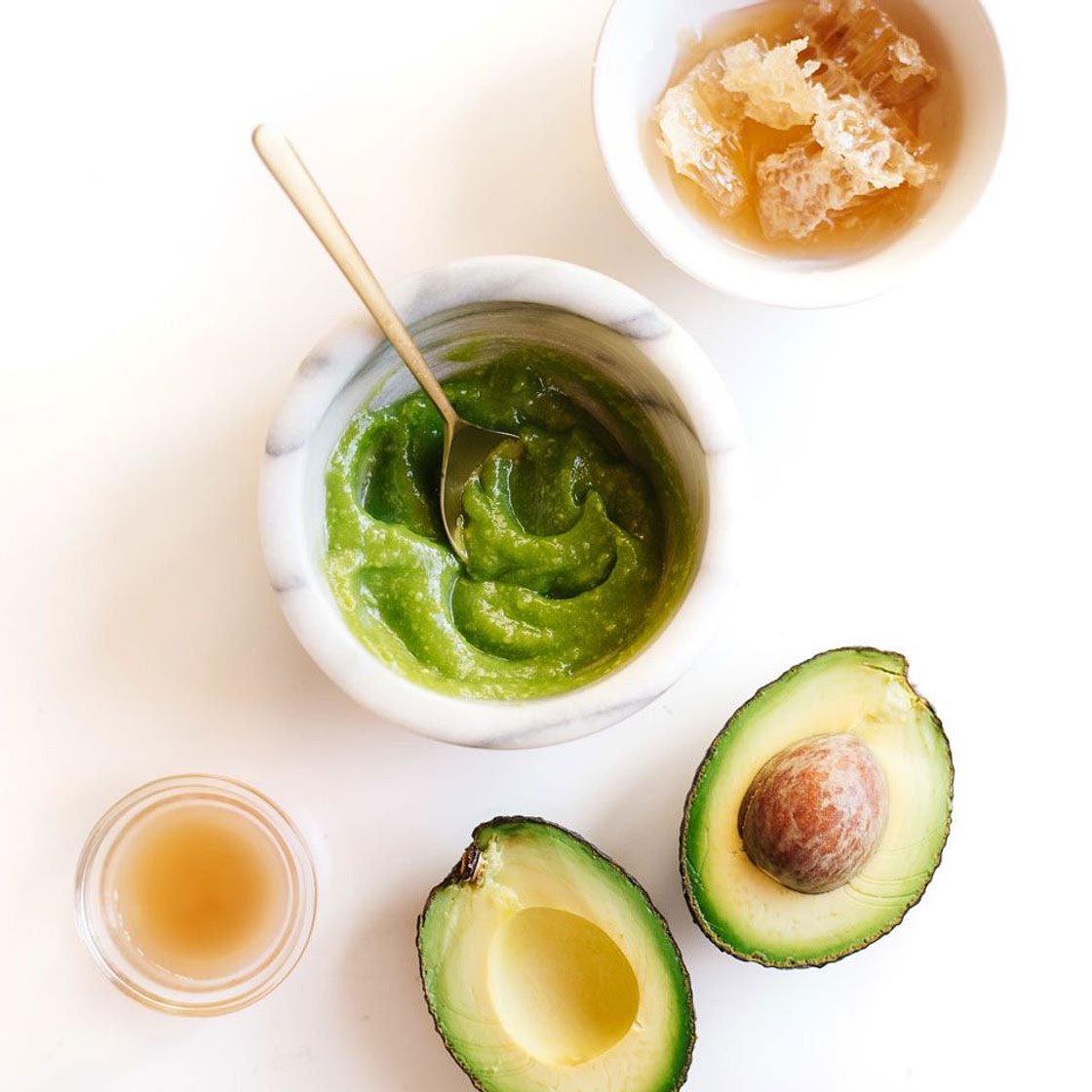 Honey-Avocado Face Mask