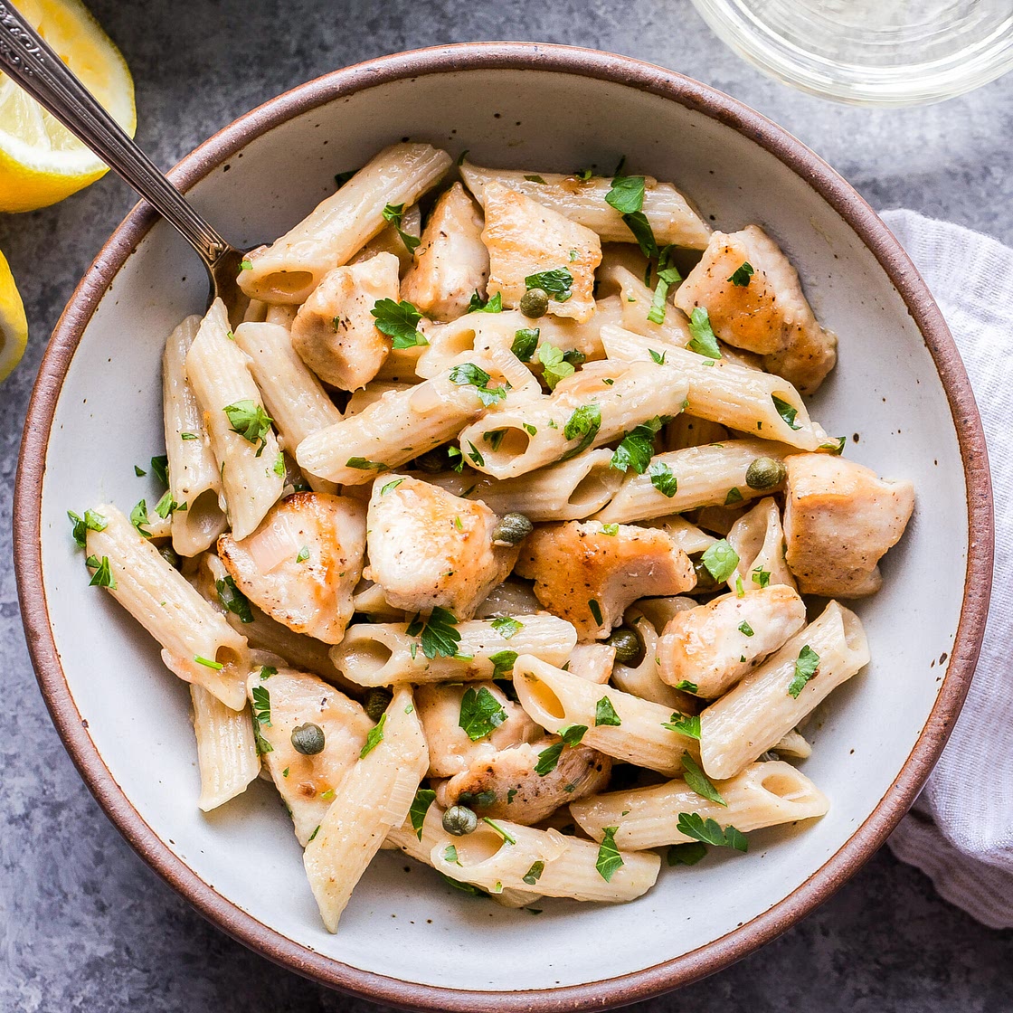 Chicken Piccata Pasta