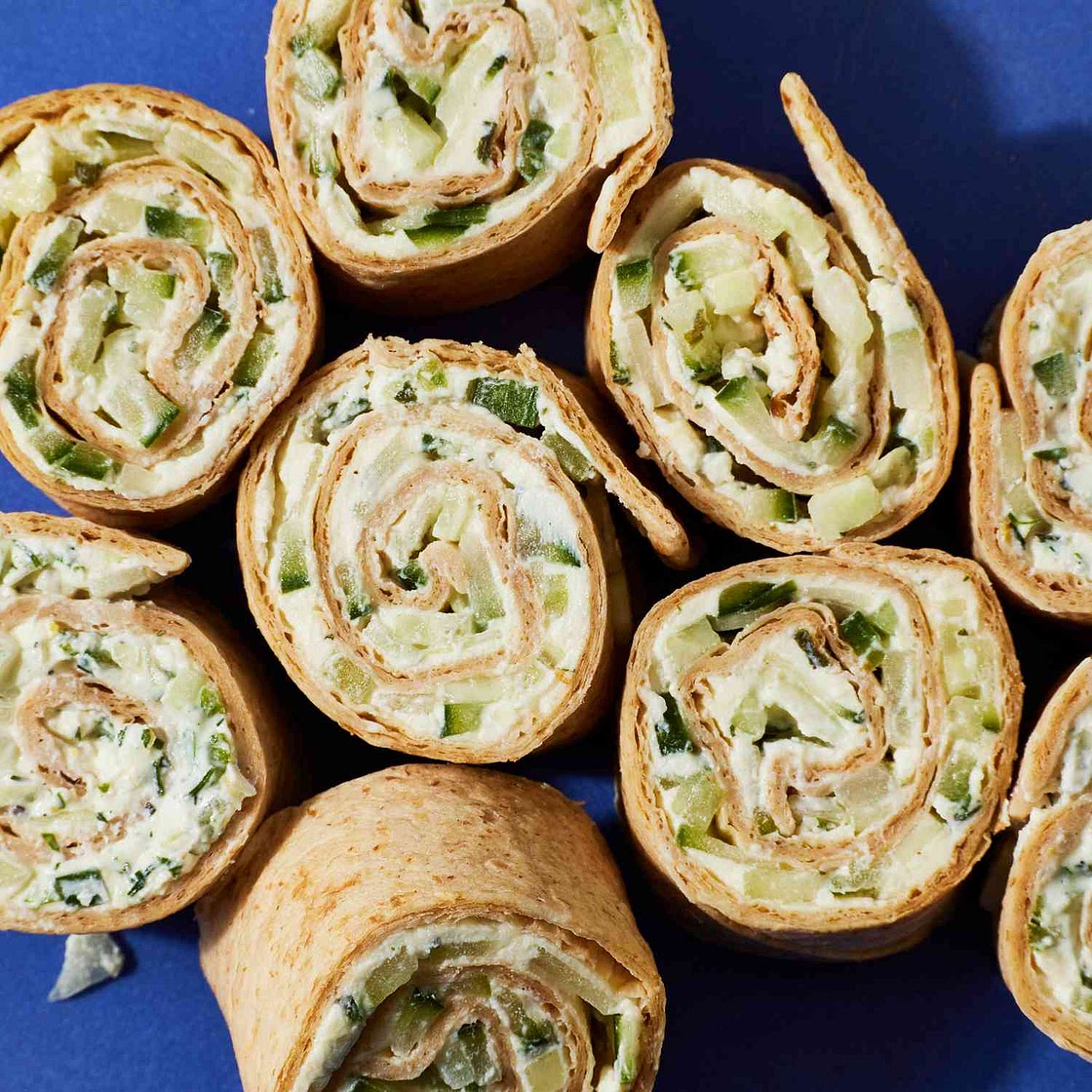 3-Ingredient Cucumber Boursin Wrap