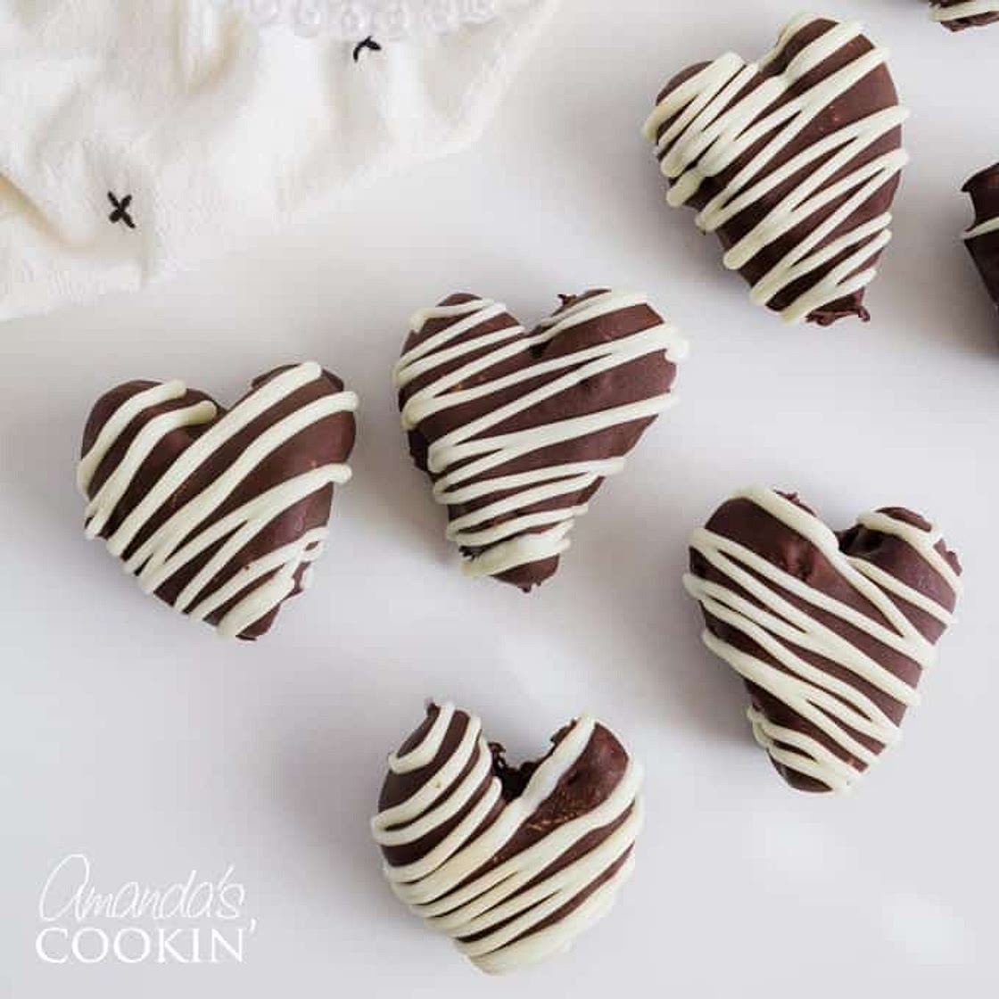 Heart Oreo Truffles