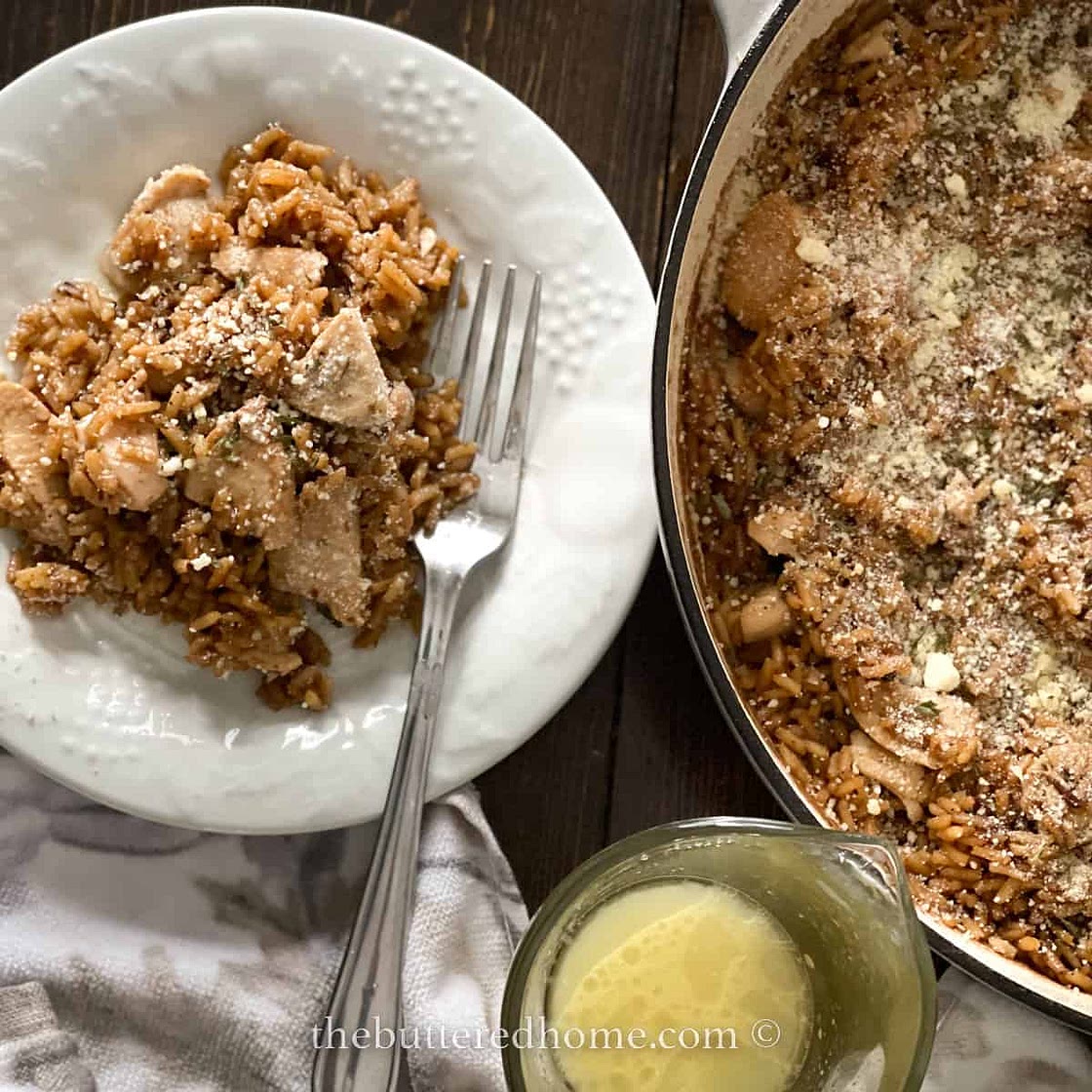 Skillet Chicken and Rice