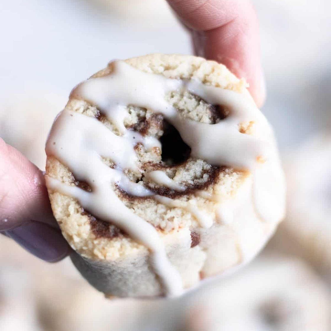 Cinnamon Roll Cookies (vegan, paleo, gluten-free)