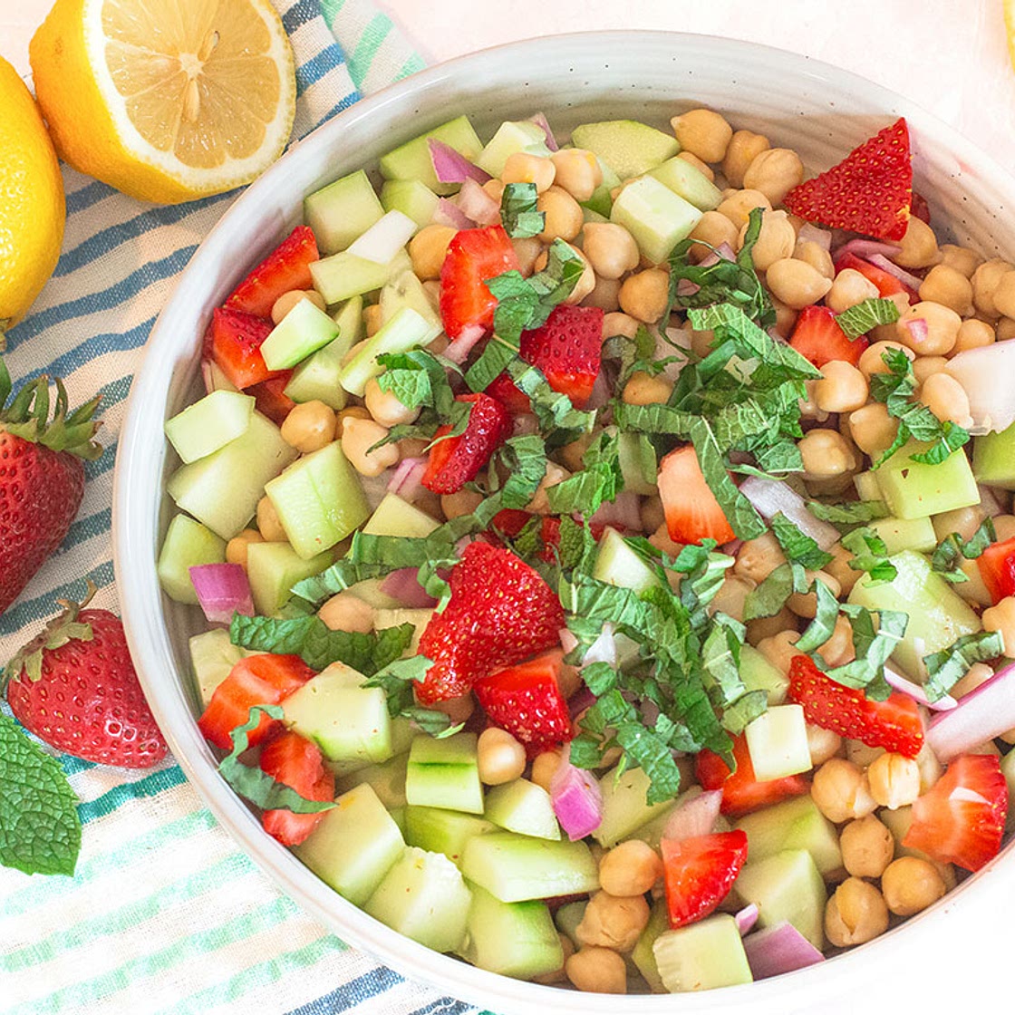 Strawberry Chopped Salad