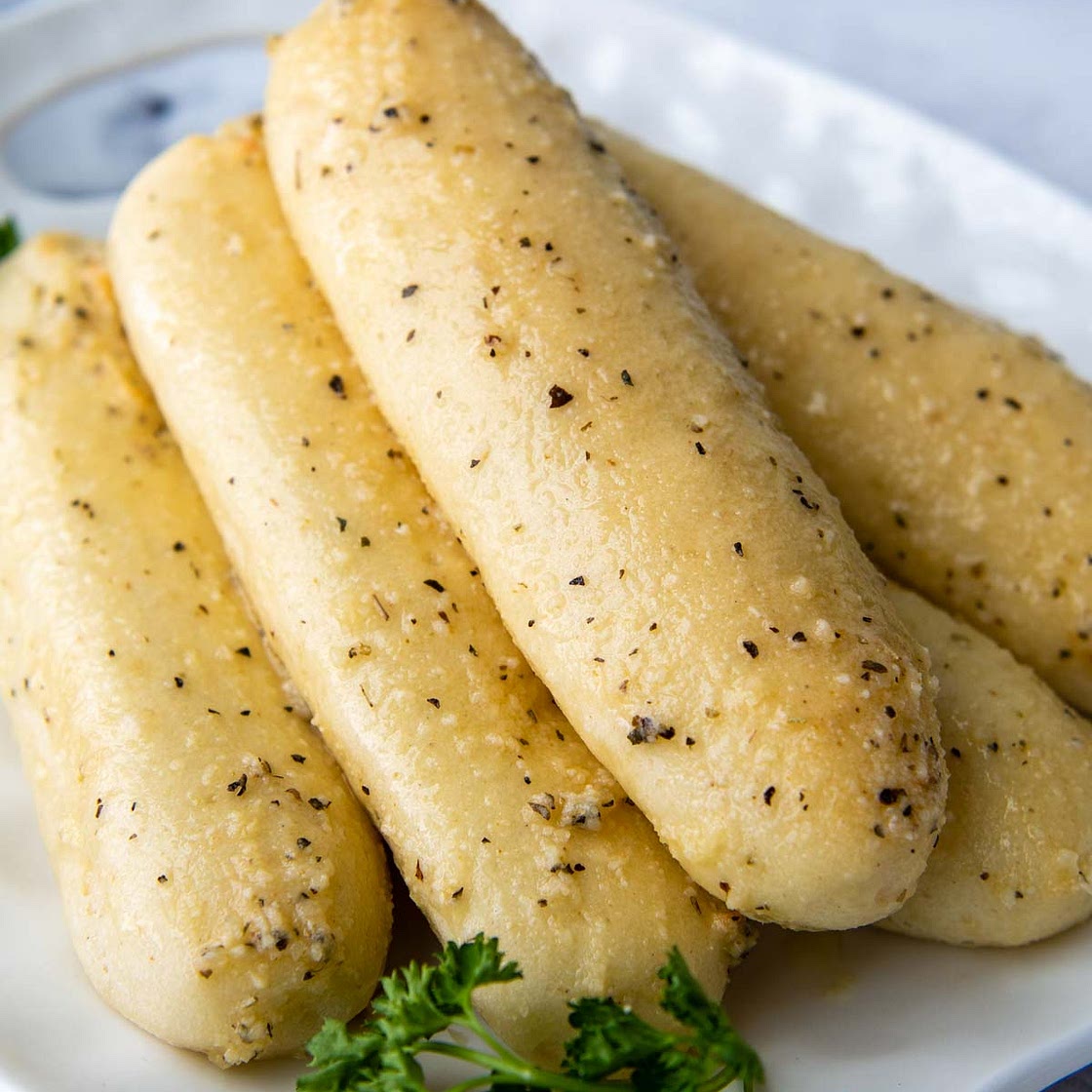 Soft Gluten-Free Breadsticks (Extra Easy)