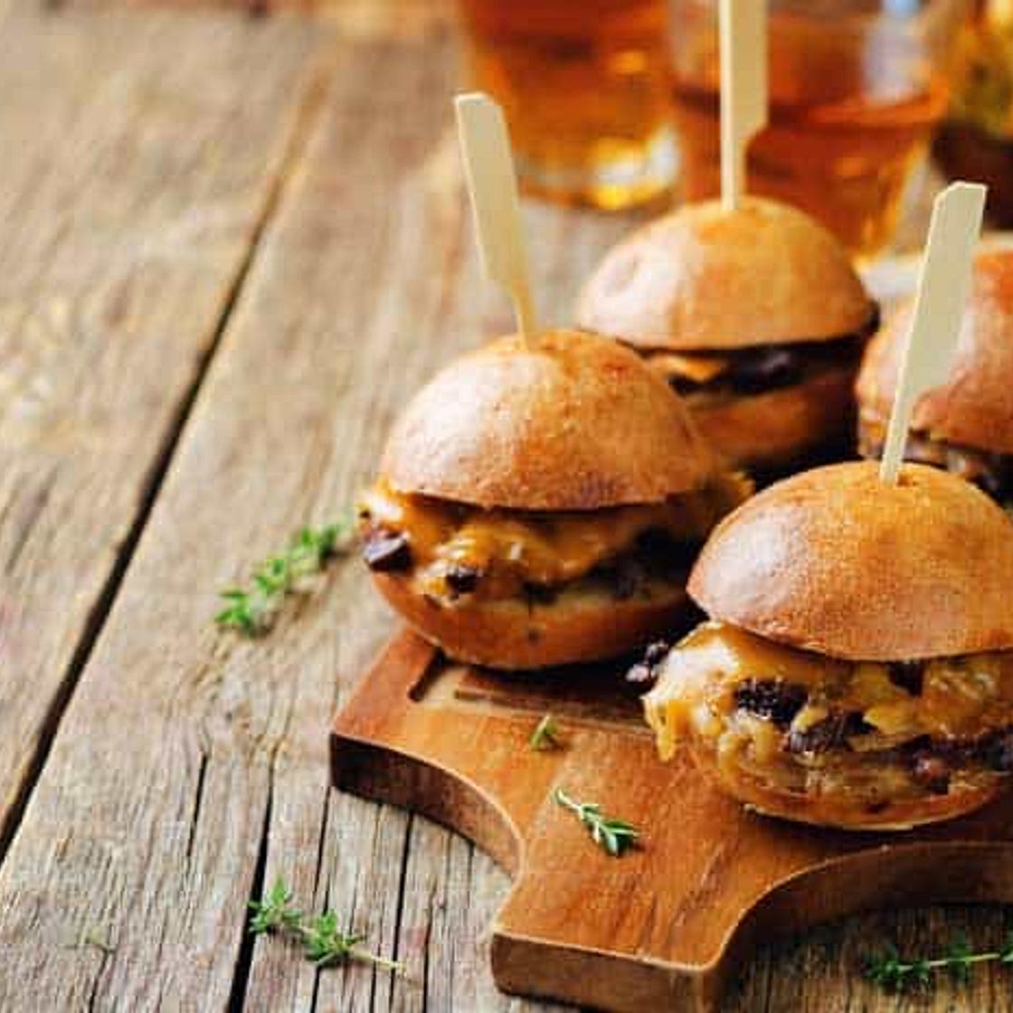 Grilled Bison Sliders