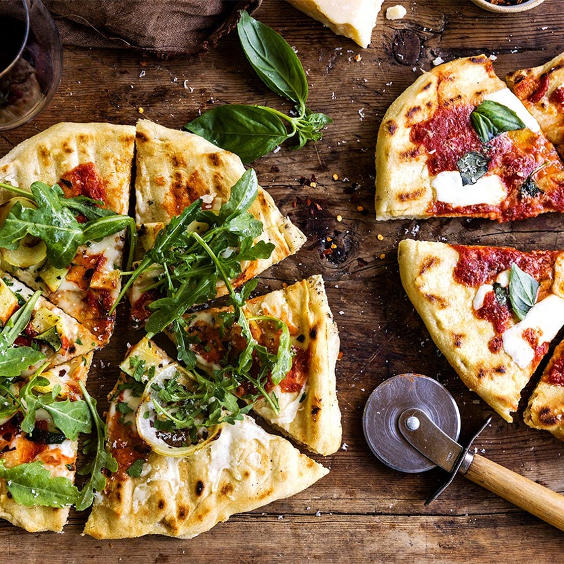 Grilled Pizza