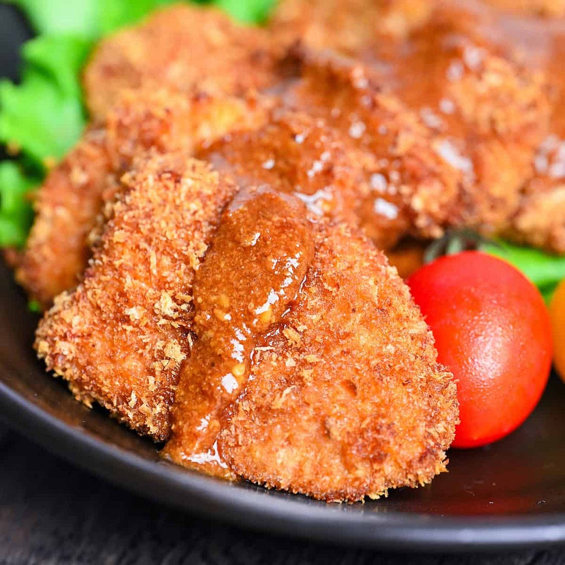Easy Oven-Baked Chicken Katsu