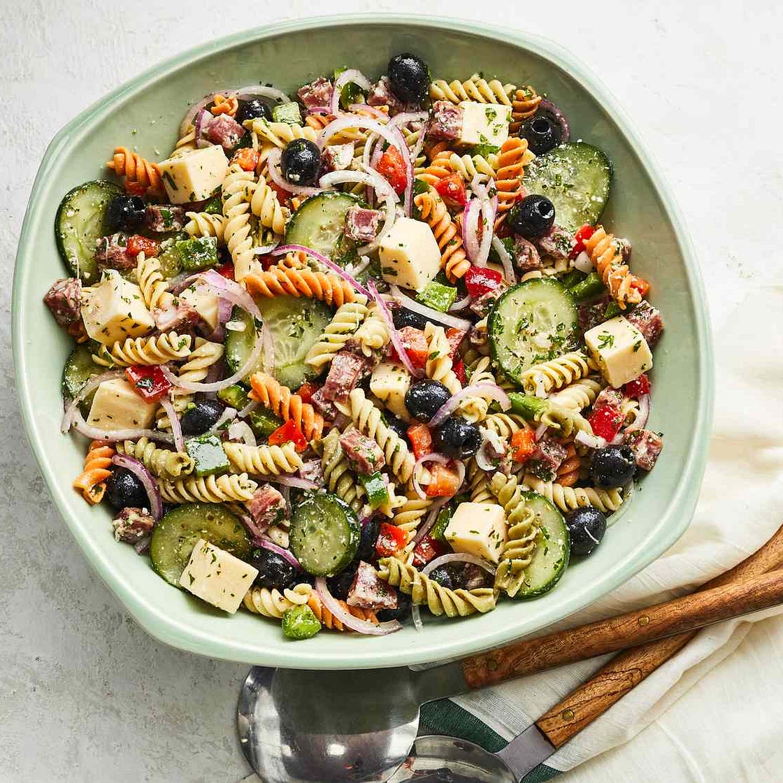 Pasta Salad with Homemade Dressing