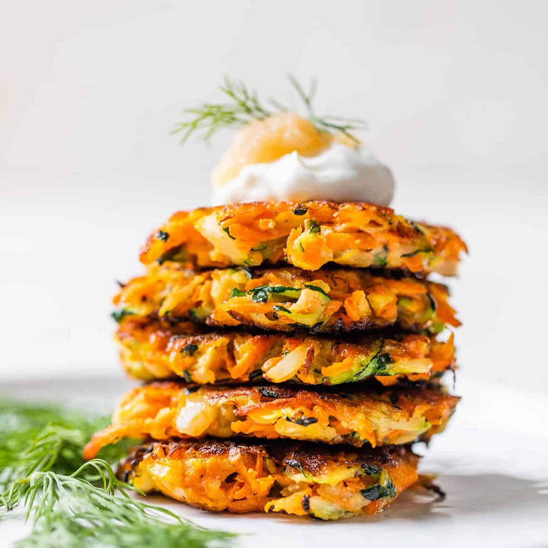 Carrot Zucchini Fritters