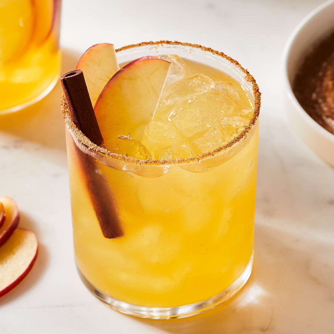 Apple Cider-Mezcal Margarita
