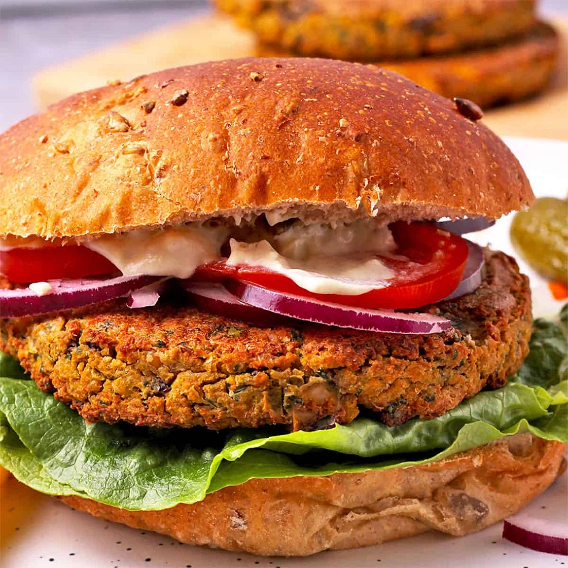 Vegan Chickpea Burgers Recipe