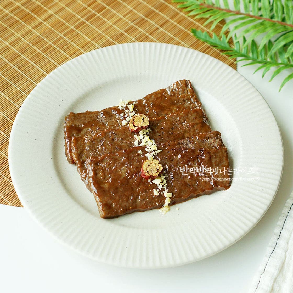 제사 소고기산적 양념 만들기 제사산적 고기산적