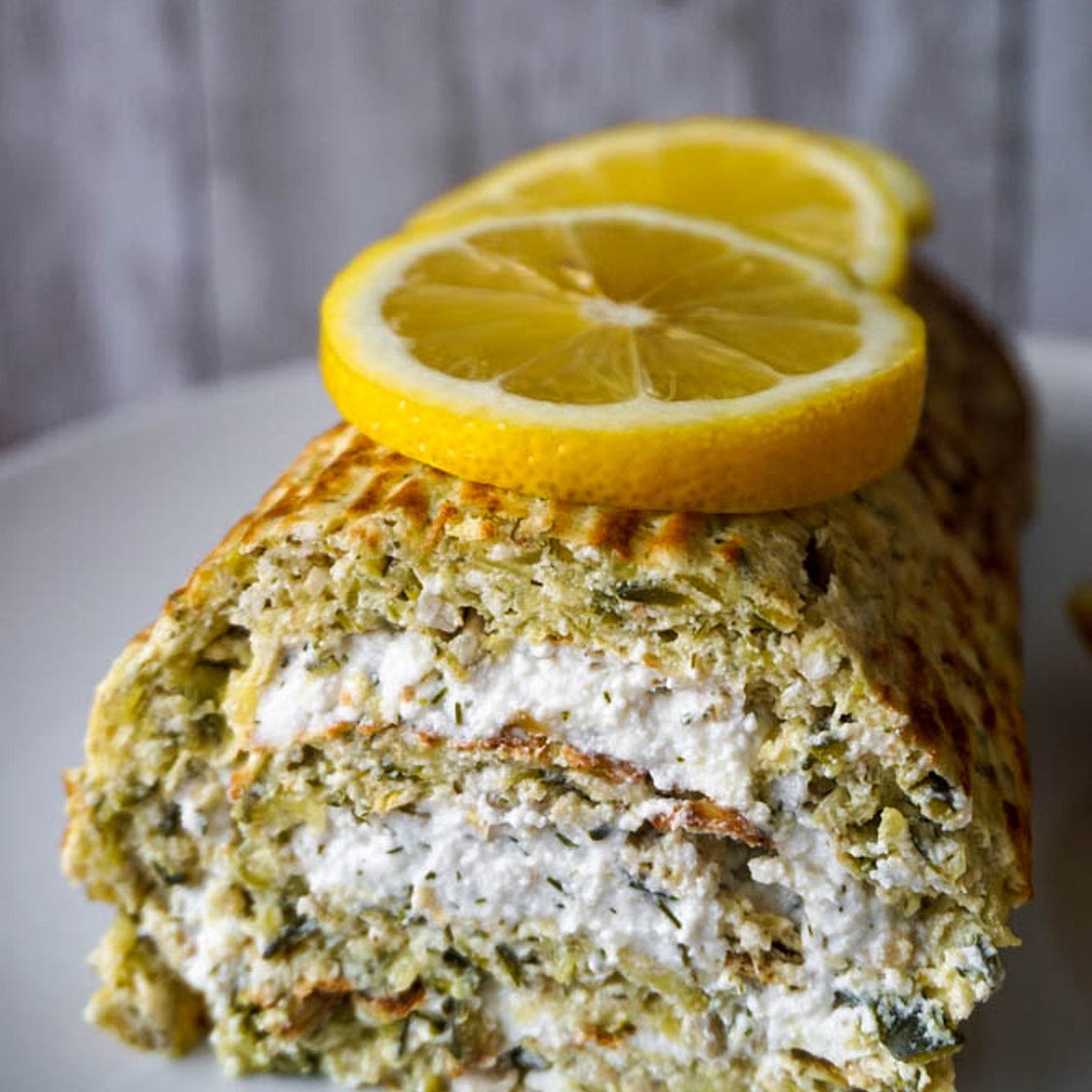 Feta Ricotta Zucchini Roll Recipe
