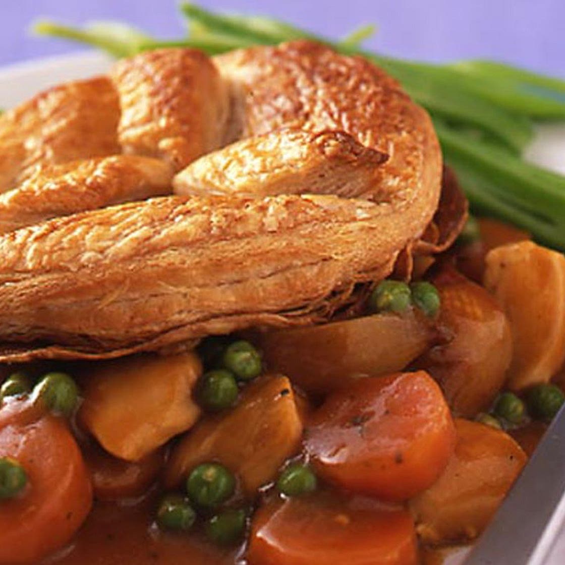 Chicken casserole pot pie recipe