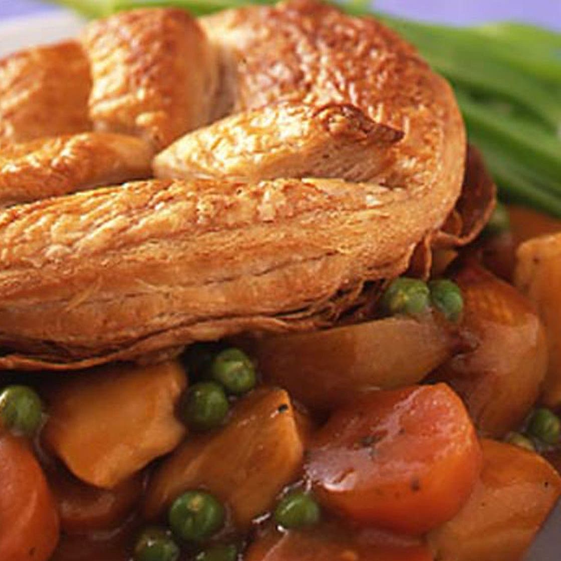 Chicken casserole pot pie recipe