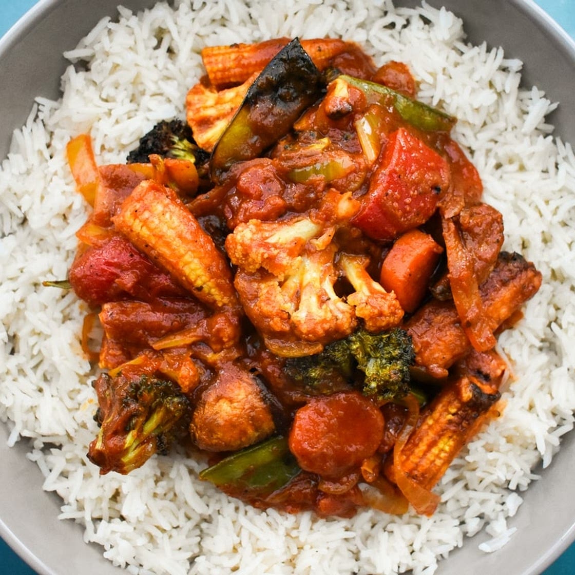 BEST Roasted Vegetable Balti - Easy Curry Recipe
