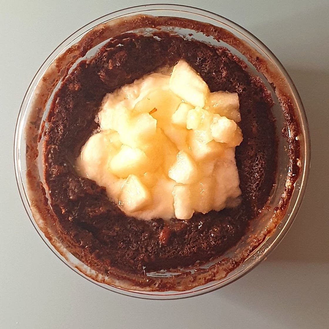 BAKED OATS NUTELLA STYLE