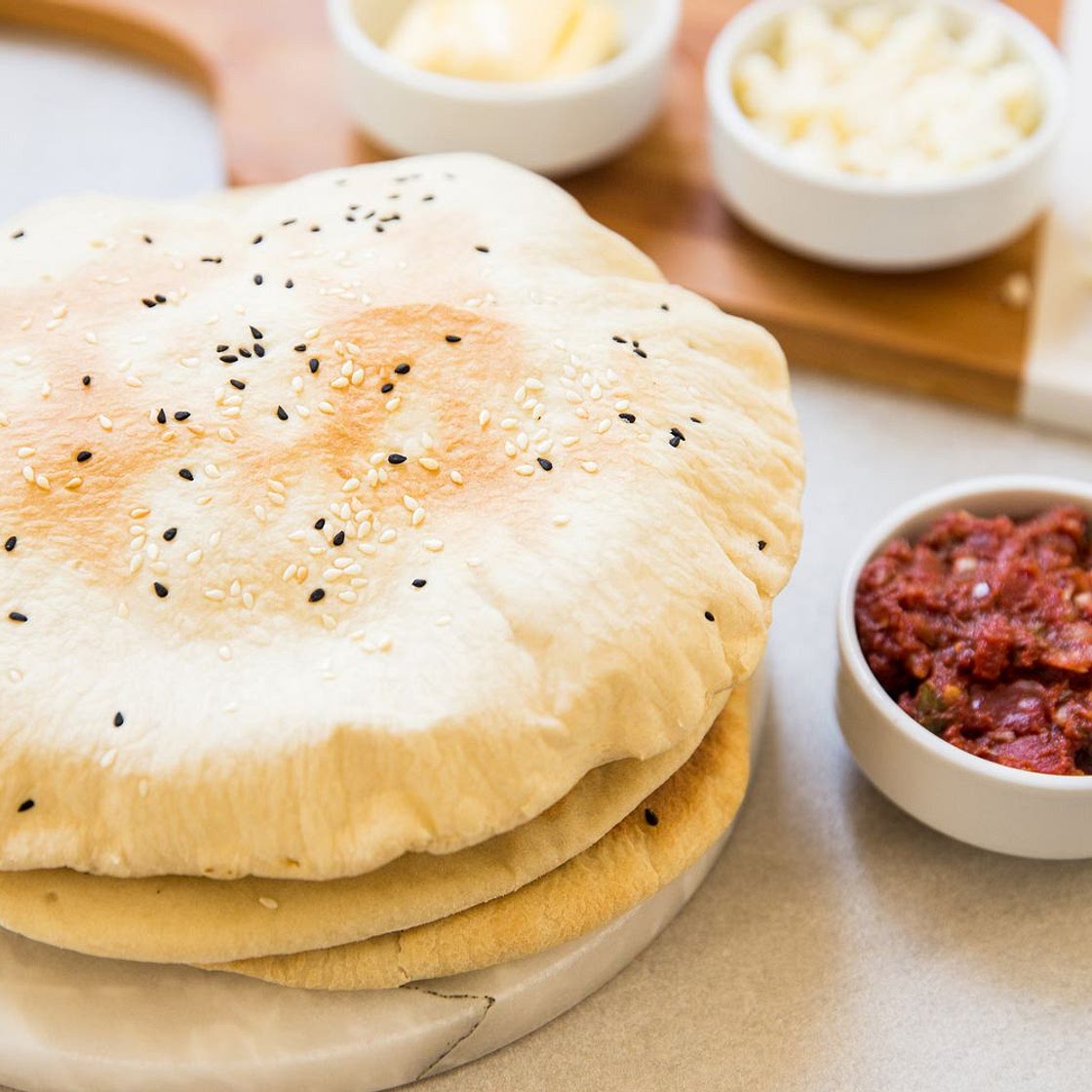 Authentic Turkish Lavas Puff Bread