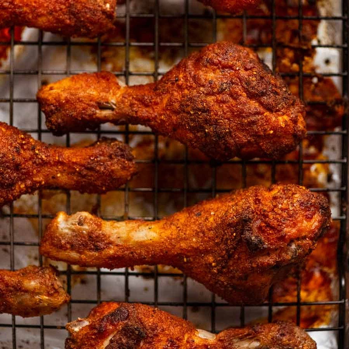 Crispy Baked Chicken Drumsticks