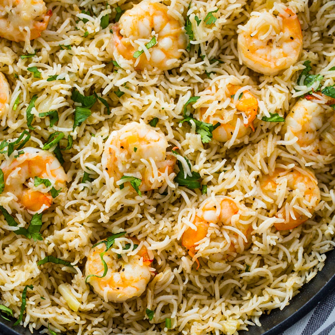 15 Minute Shrimp and Rice