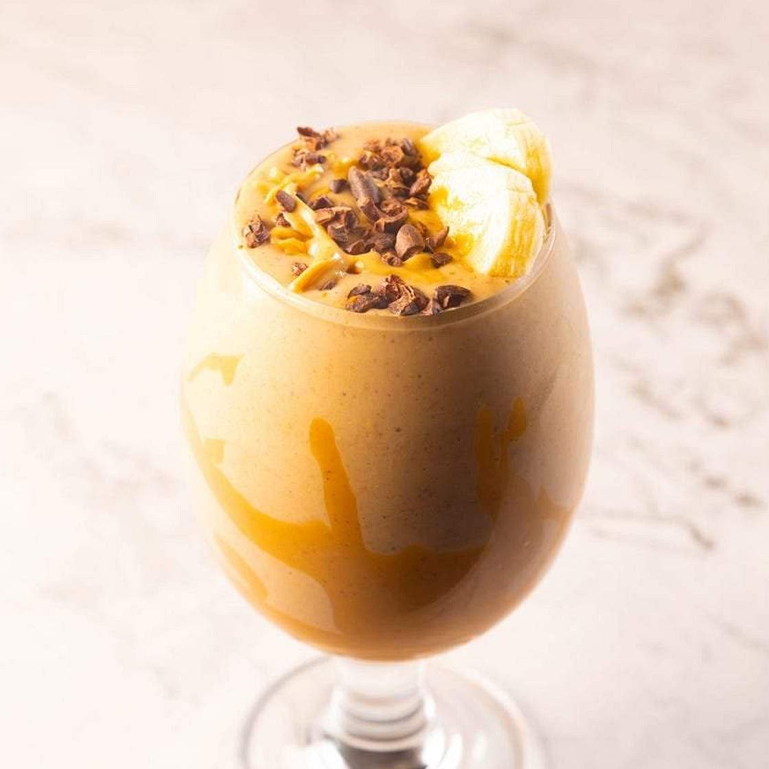 The Best Banana Peanut Butter Smoothie