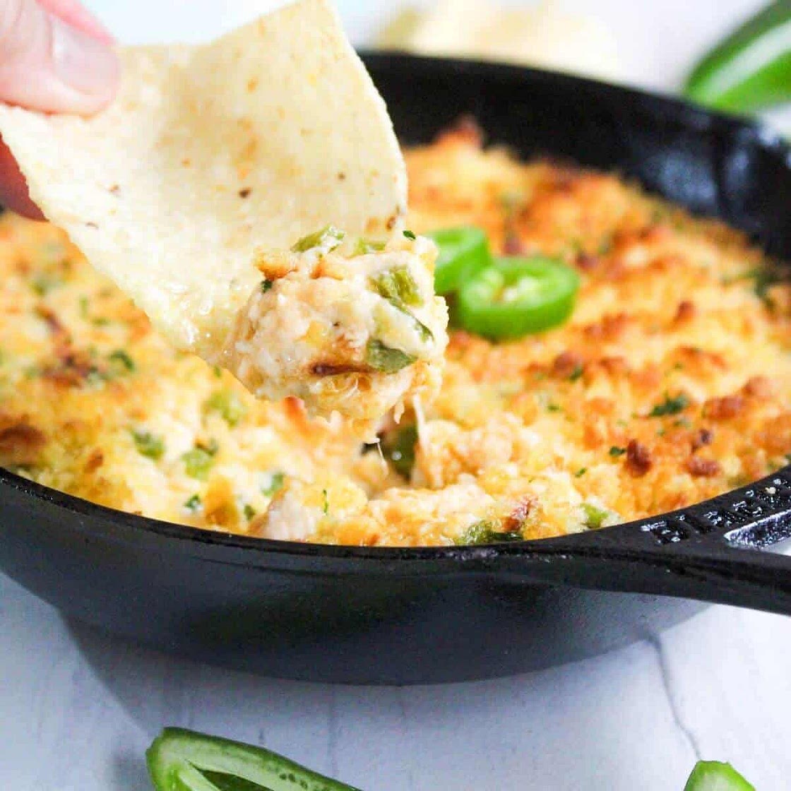 Jalapeño Cream Cheese Popper Dip