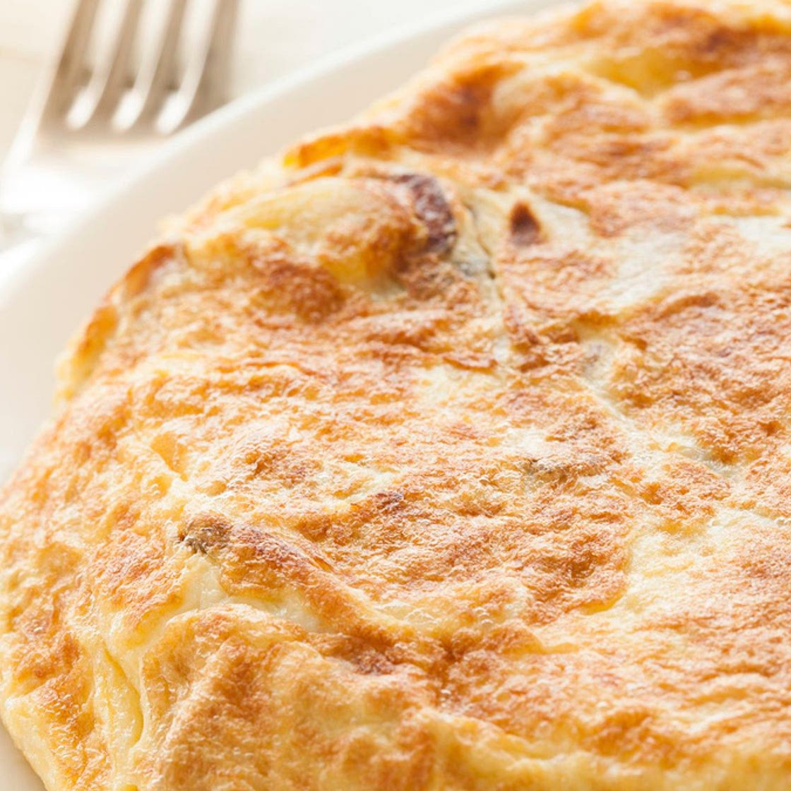 Tortilla aux pommes de terre et poulet