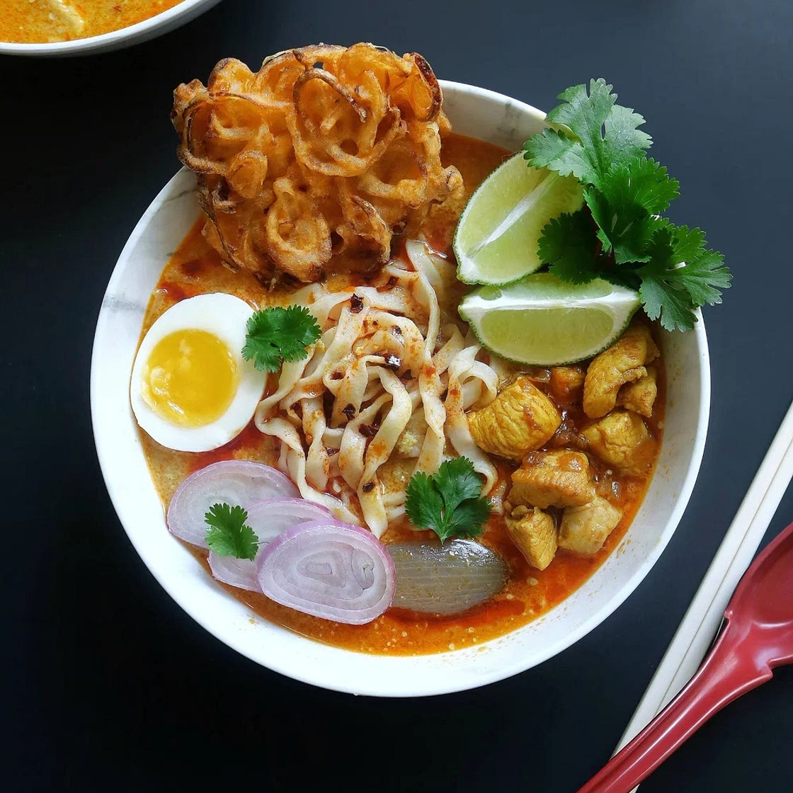 Coconut Noodle Soup — Burmalicious by Suu