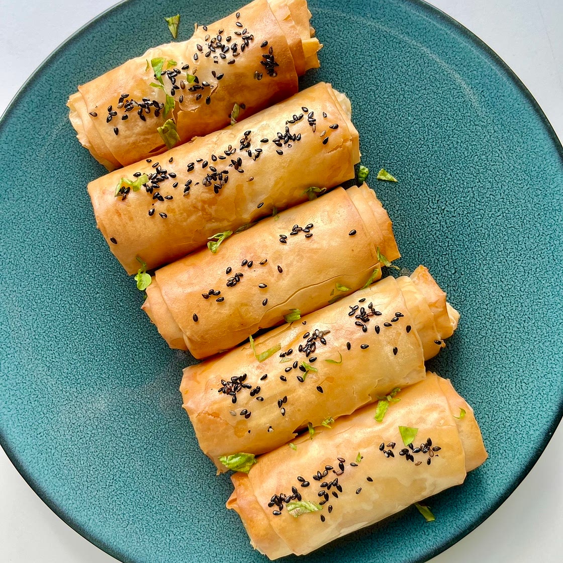 Butter Chicken Crispy Rolls