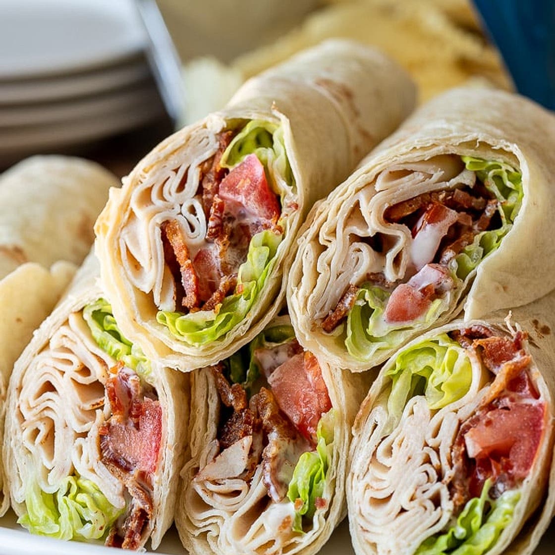 Chicken Bacon Ranch Wraps
