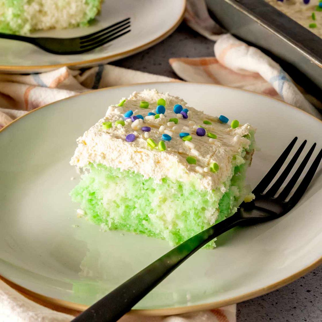 Lime Poke Cake