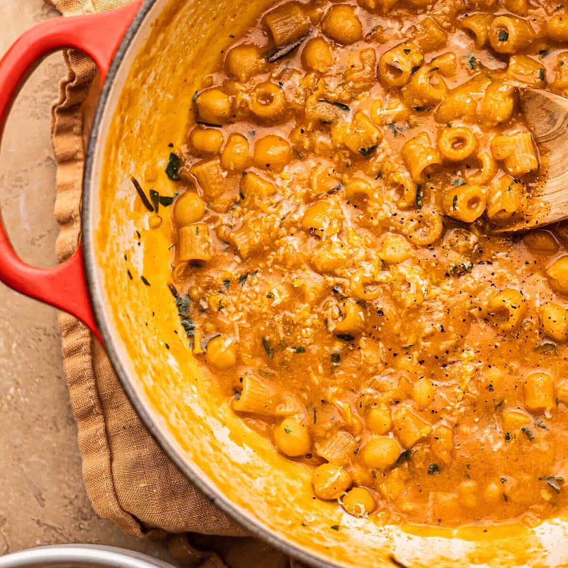 Creamy Gochujang Pasta e Ceci