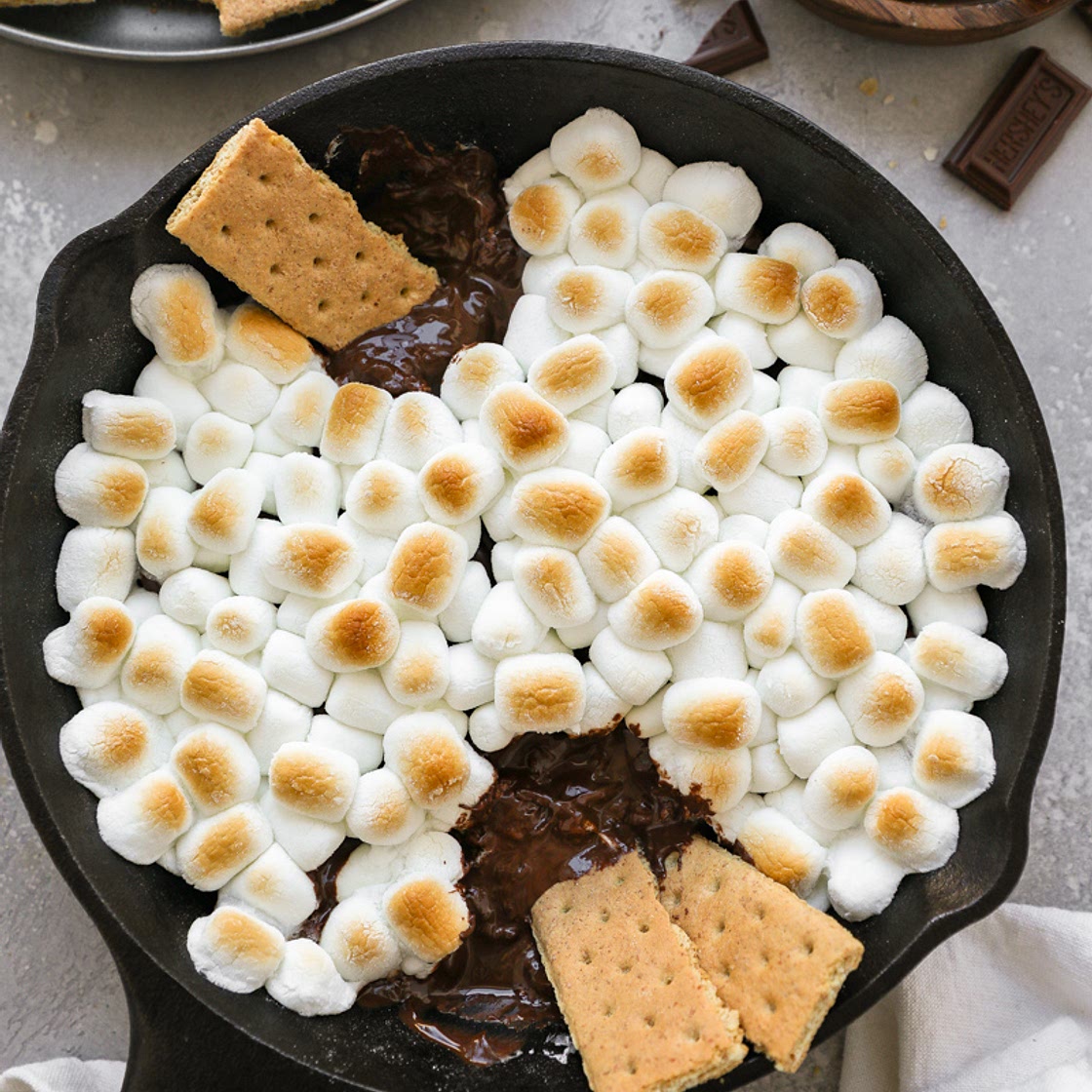 The Best S'mores Skillet Dip