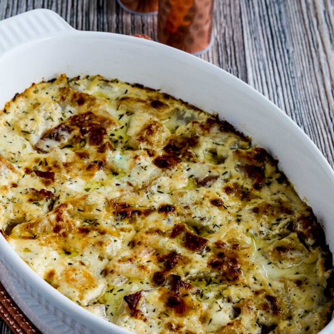 Turnip Gratin (with Bacon)