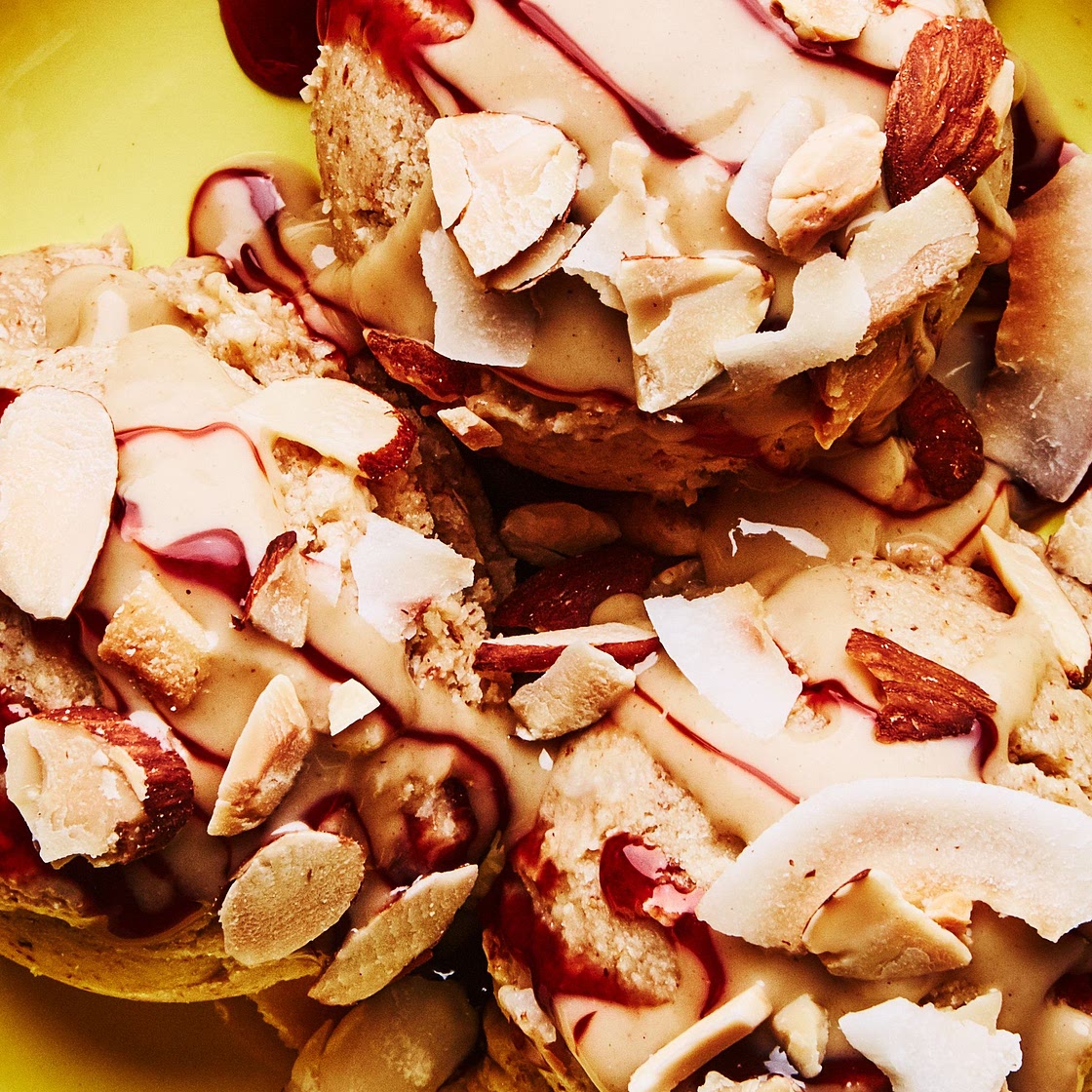 Caramelized Banana and Almond Nice Cream