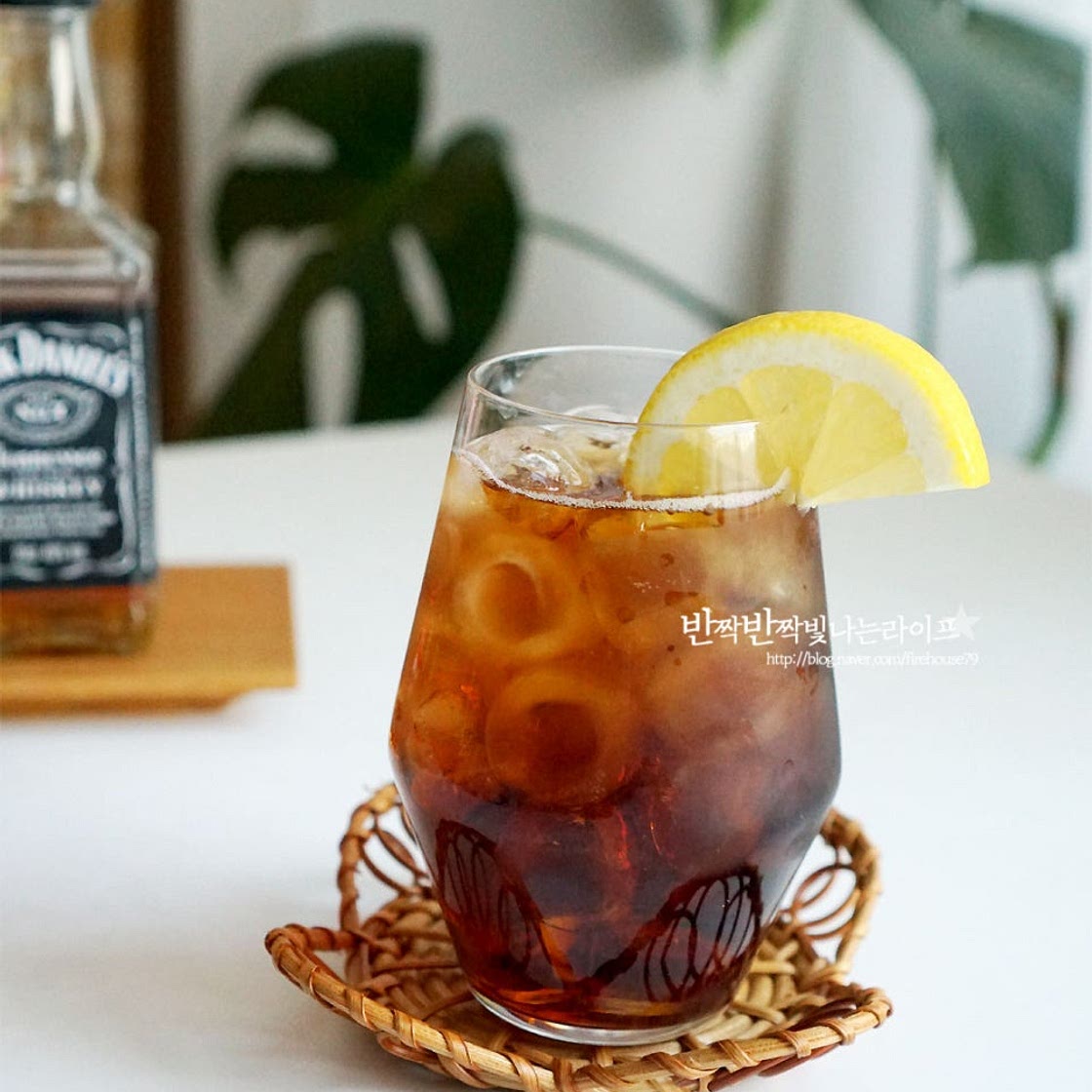 잭콕 비율 잭다니엘위스키 홈 칵테일 만들기