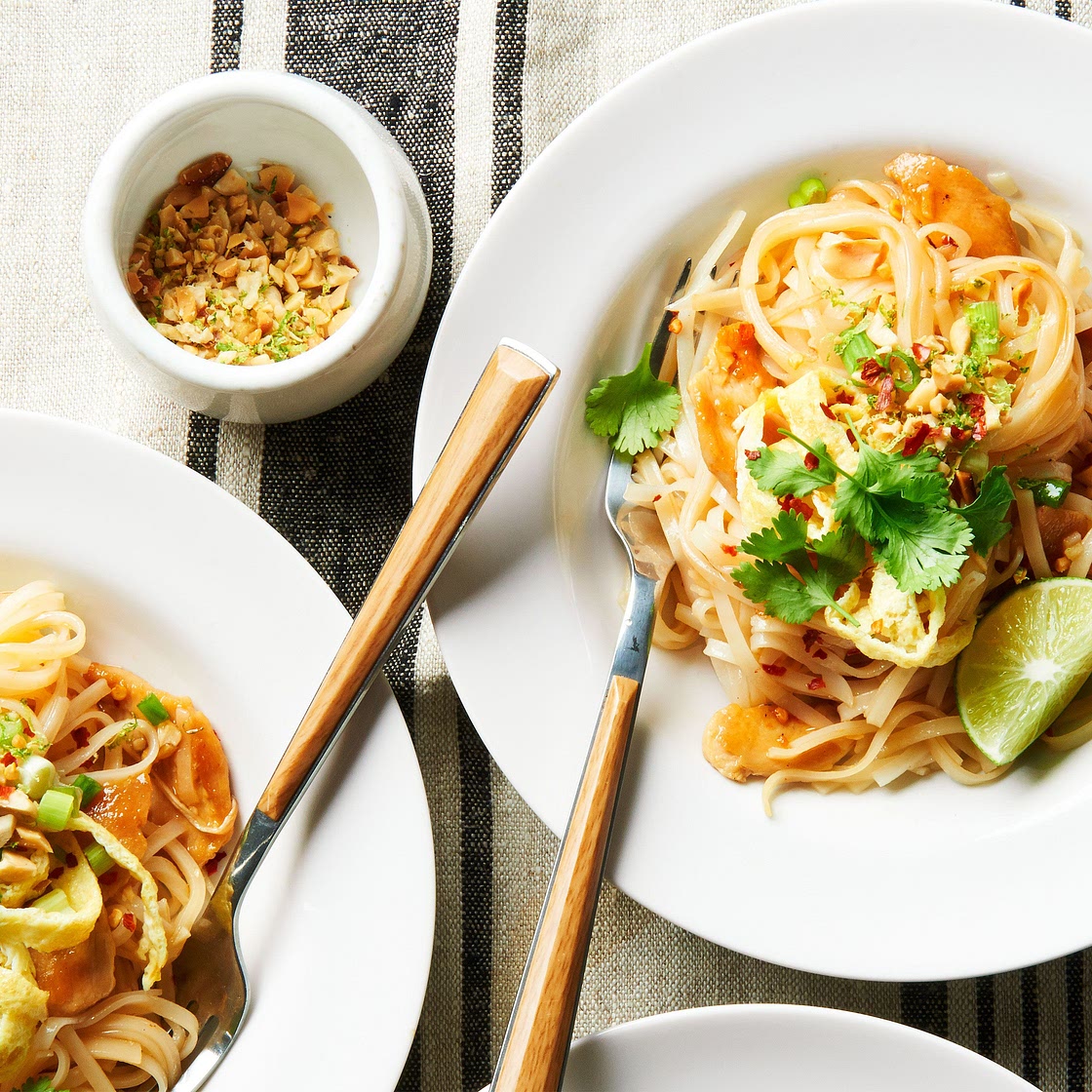 This Chicken Pad Thai Recipe Is a Weeknight Flavor Booster
