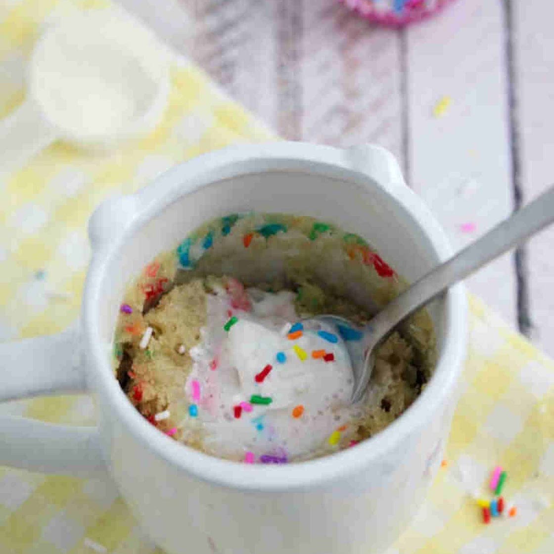 High Protein Mug Cake (gluten-free)