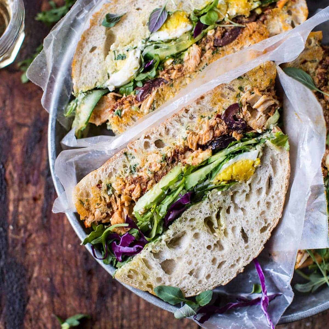 Tuscan Tuna Sandwich