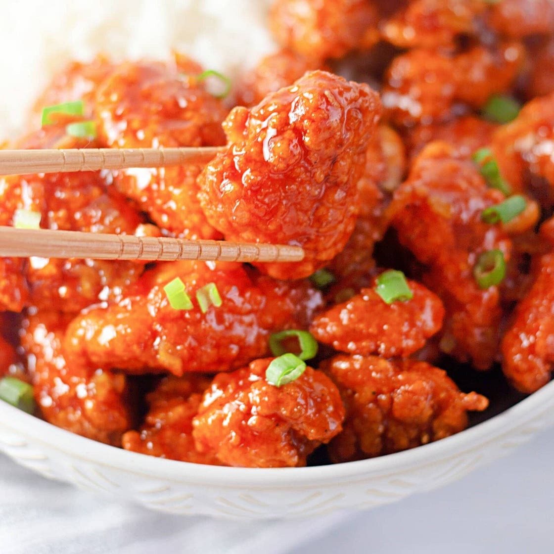 4 Ingredient Orange Chicken