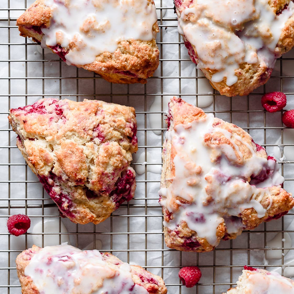 Easy Raspberry Scones