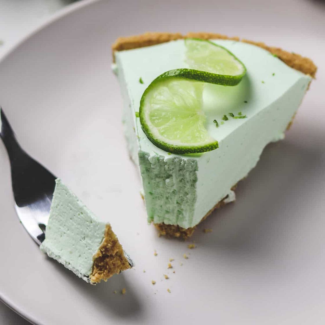 No-Bake Skinny Key Lime Pie