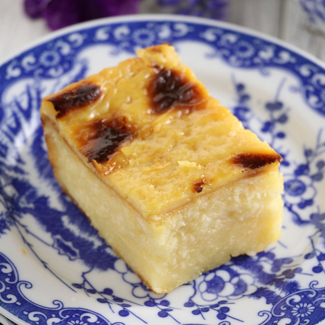 Easy Cassava Cake Recipe